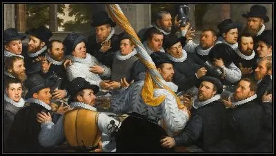 Банкет членов гражданской гвардии Гарлем Calivermen