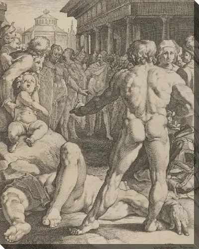 Картина Борьба Улисса с Вирусом