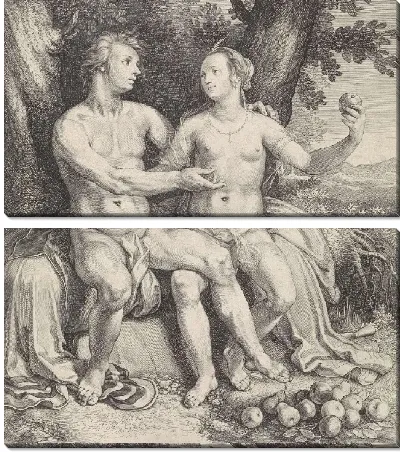 Картина Vertumnus en Pomona