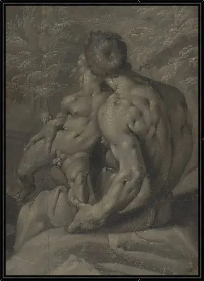 Картина Два мужских ню