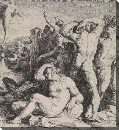 Картина Фортуна раздает свои подарки (правая страница)