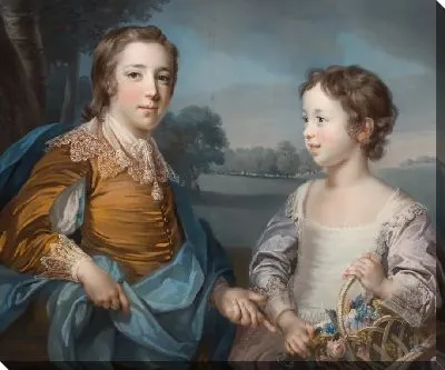 Картина Портрет Джозефа Галстона и его брата Джона Галстона