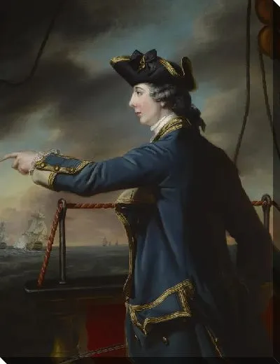 Картина Портрет капитана Эдварда Ноулза, Р.Н.