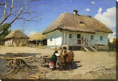 Картина Казачий двор (Dvor Cossack)