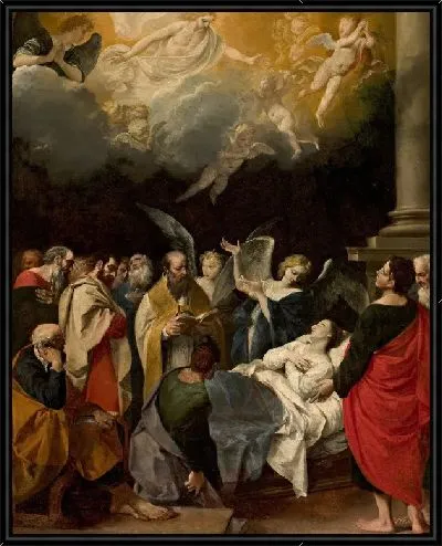 Картина Смерть Богородицы