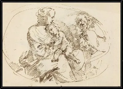 Святое Семейство [ректо]