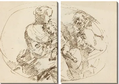 Святое Семейство [ректо]