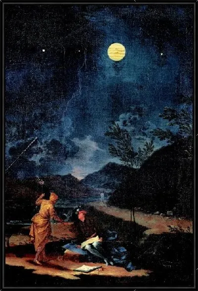 Картина Астрономические наблюдения: планеты Юпитер и Медичи