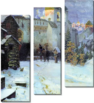 Картина Старорусский город (Old Russian town)