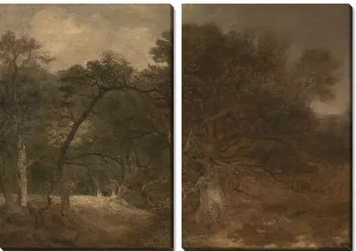 Лесной пейзаж под Норвичем