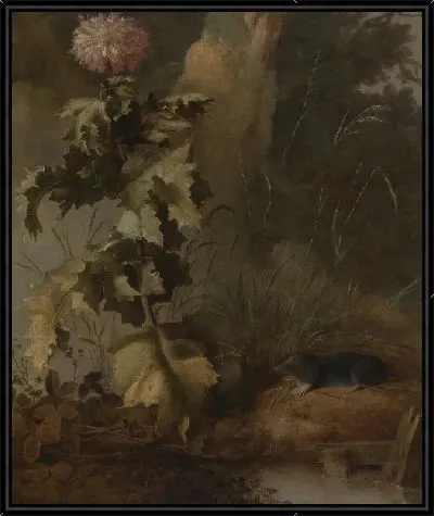 Картина Египетский мак и крот