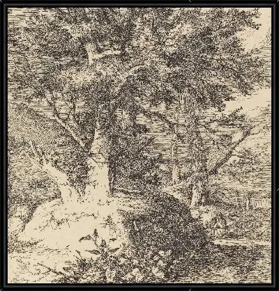 Дерево на кургане