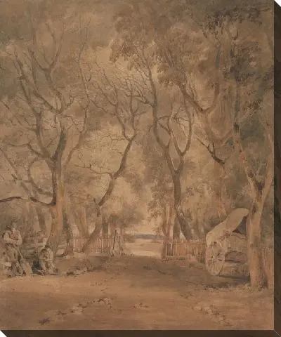 Картина Вход в парк Эрлхэм, недалеко от Норвича