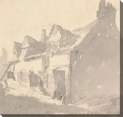 Картина Старые коттеджи