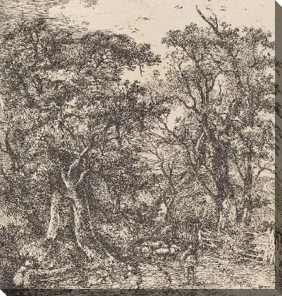 Картина Дорожная сцена, Хетерсетт