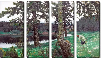 Картина Озеро №6