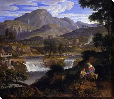 Водопады в Субиако