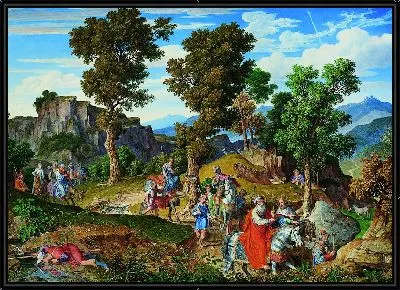 Серпентарский пейзаж с шествием волхвов