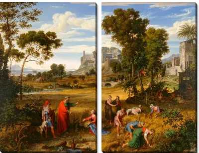 Пейзаж с Руфью и Воозом