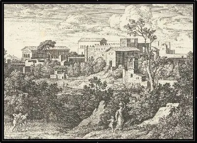 Картина Рядом с С. Витале в Риме