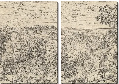 Тиволи и водопады с семьями пастухов