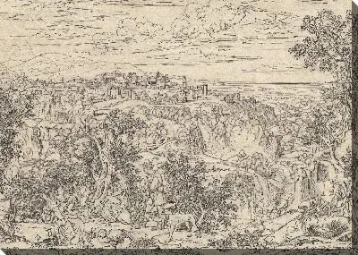 Тиволи и водопады с семьями пастухов