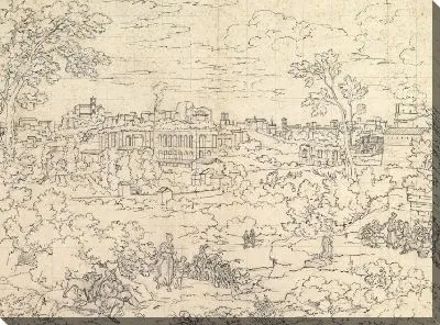 Картина Руины императорских дворцов в Риме