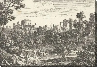 Картина С. Стефано Ротондо в Риме