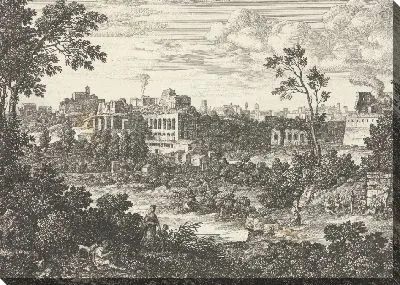 Картина Руины Палаццо де Чезари