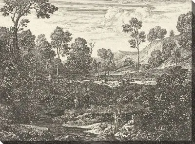 Картина Долина Гарильяно возле Олевано