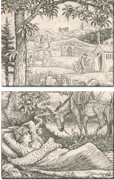 Картина Фронтиспис "Путешествия с ослом в Севеннах"