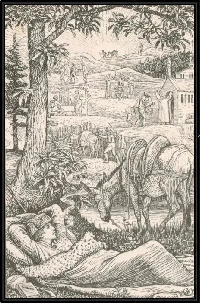 Картина Фронтиспис "Путешествия с ослом в Севеннах"