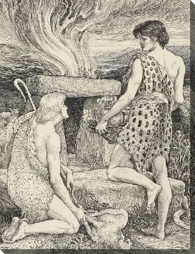 Картина Каон и Авель