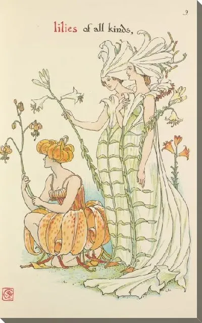 Картина «лилии всех видов» [фото 9]