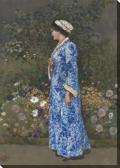 Картина Женщина в кимоно