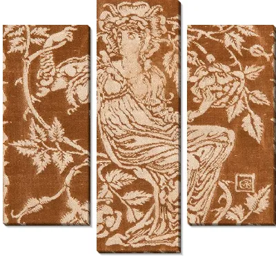 Картина Розовая салфетка, свита Флоры