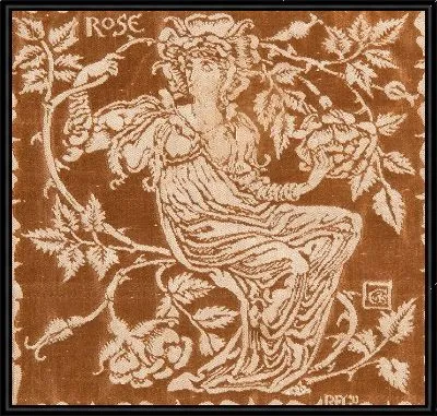 Картина Розовая салфетка, свита Флоры