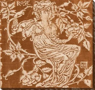 Картина Розовая салфетка, свита Флоры