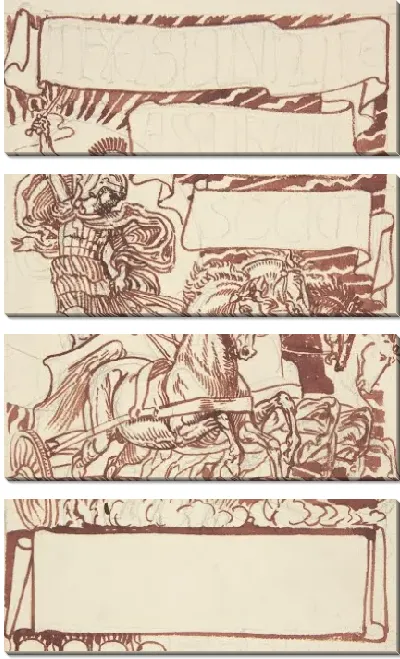 Картина Дизайн для торговой карты