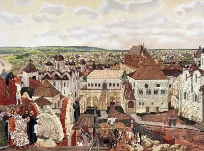 Картина В Московском Кремле (In the Moscow Kremlin)