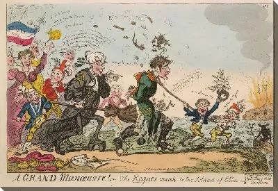 Картина Великий Маневр! или The Rogues идут на остров Эльба