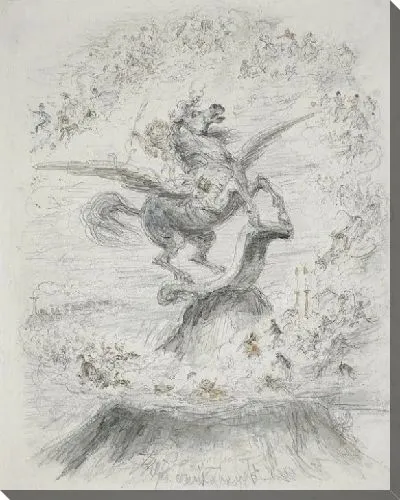 Картина Шайба на Пегасе