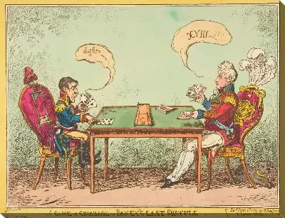 Картина Игра в Криббедж или Последняя битва Бони