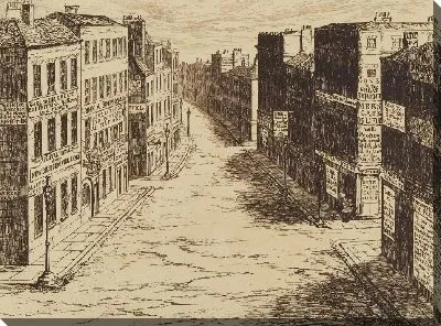 Картина Манчестер в 1851 году