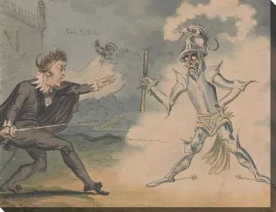 Картина Гамлет и призрак