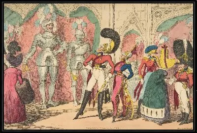 Древние военные модники 1450 года - современные военные модники 1819 года