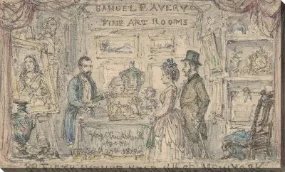 Картина Дизайн торговой карты для Сэмюэля П. Эйвери