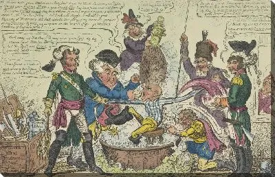 Картина Наполеон в плохом, 1813