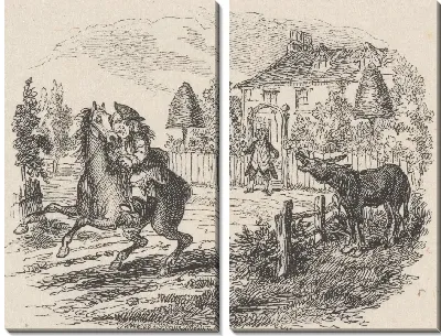 Картина осел