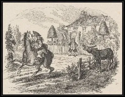 Картина осел